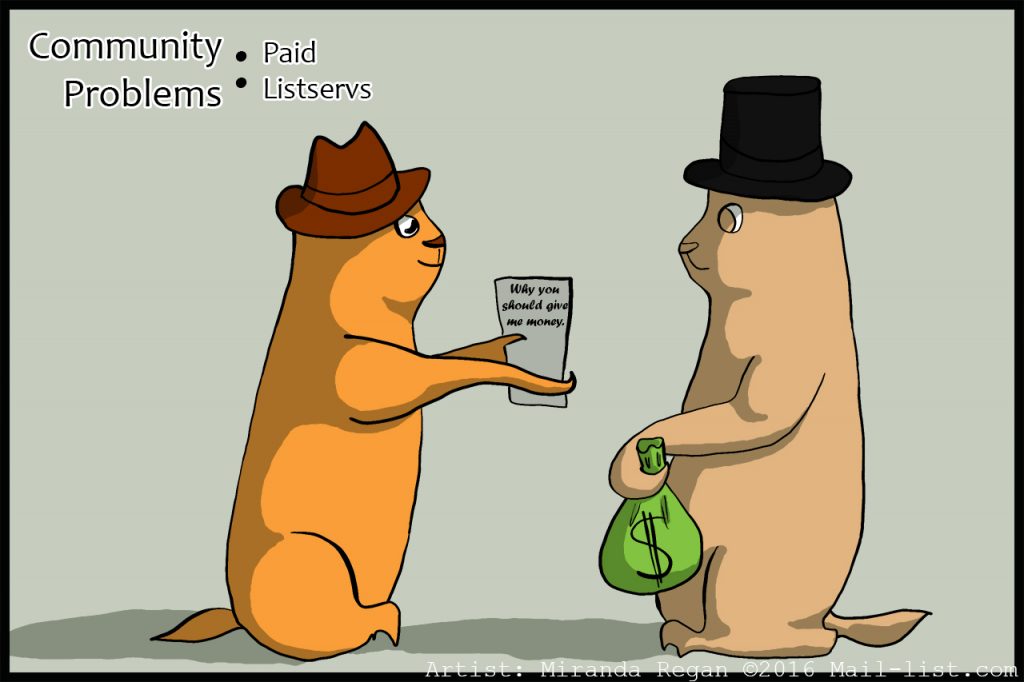 How to Justify Paying for a Listserve